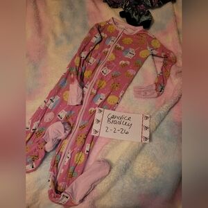 Little Sleepies Milk And Cookies Bamboo Zippy - 3t